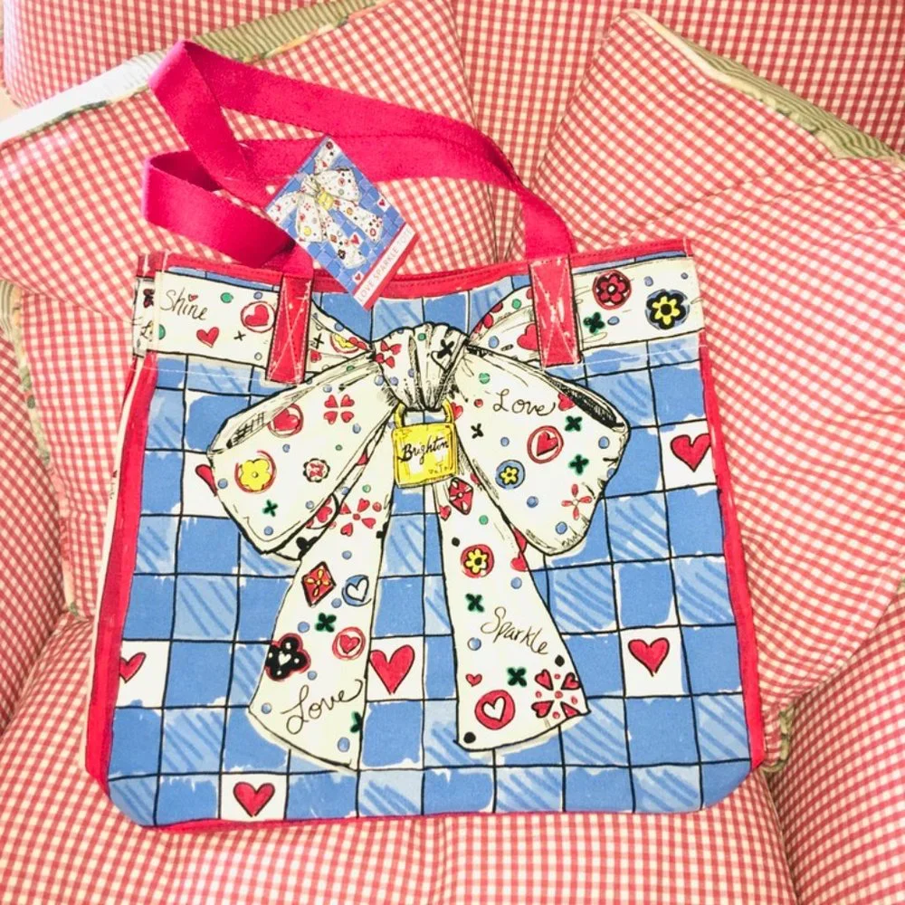 NWT!  Brighton Love Sparkle Tote